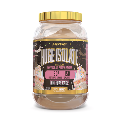 Huge Isolate Birthday Cake